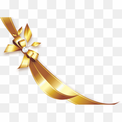 Gold ribbon illustration, Ribbon, Golden ribbon, golden Frame, computer Wallpaper, gold