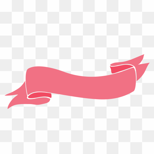 Pink ribbon, Web banner Ribbon, Red Ribbon Banner, ribbon, text, banner png