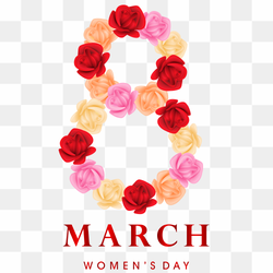 8 March women\'s day text, 8 March Womens Day, flower Arranging, image File Formats, heart png