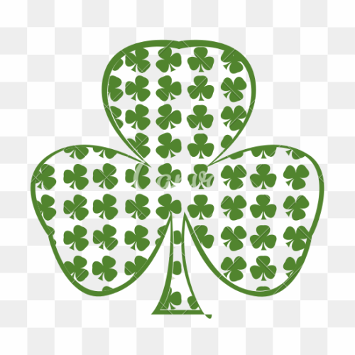 Shamrock, st patrick\'s day, leaf, grass, illustrator png