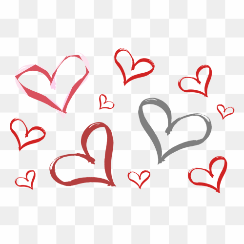 11th image hearts