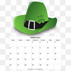 Saint Patrick\'s Day Shamrock Parade, st patrick\'s day, holidays, hat, calendar png