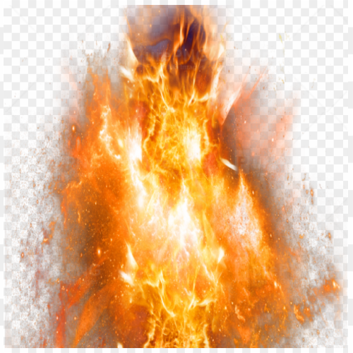 Explosion with background 