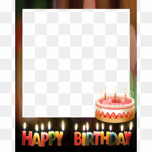 Birthday Frame PNG Pic