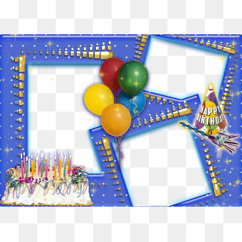 Birthday Frame PNG Photos