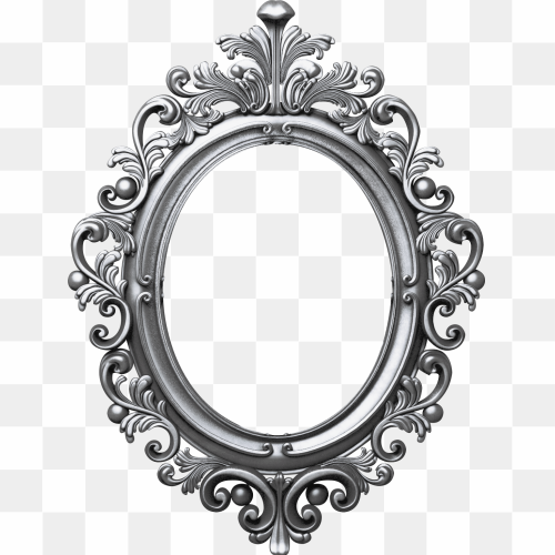 Baroque Frame PNG File
