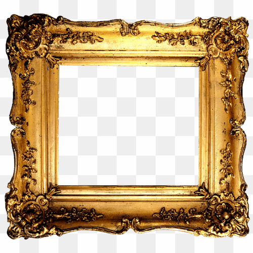 Artistic Frame Transparent PNG