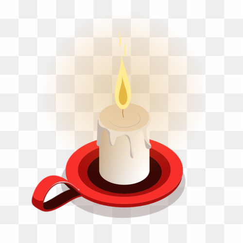 Candle Light PNG Isolated HD