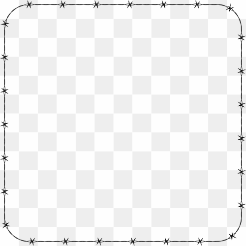 Art Deco Frame PNG HD