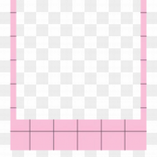 Aesthetic Polaroid Frame Transparent PNG