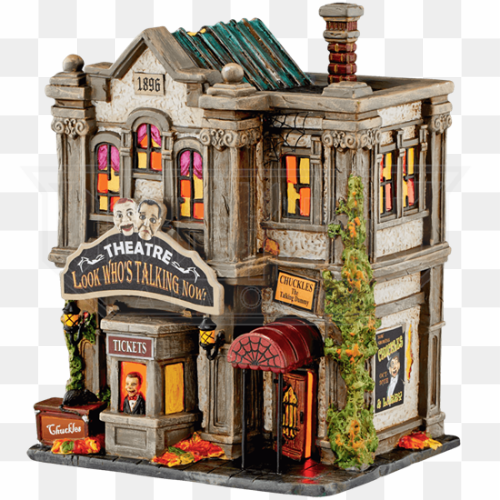 Halloween Village Display PNG