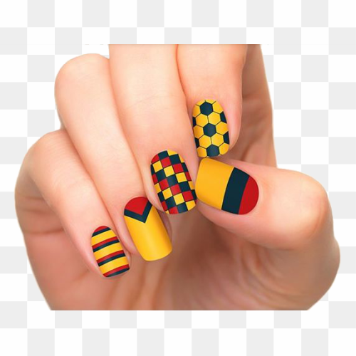 Halloween Nail Stickers PNG Photos