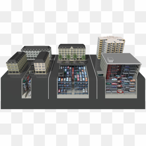 Parking Lot PNG HD Isolated