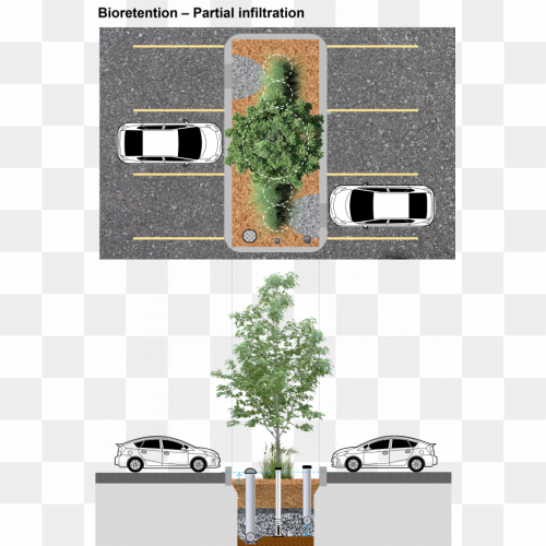 Parking Lot PNG Photo