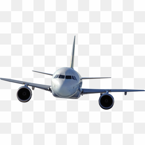 Flying Aircraft Transparent Background