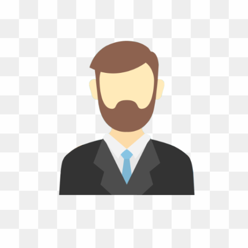 Admin Profile Vector PNG File