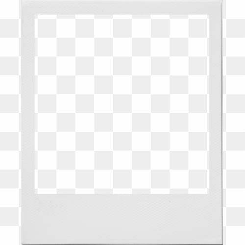 Aesthetic Polaroid Frame PNG Picture