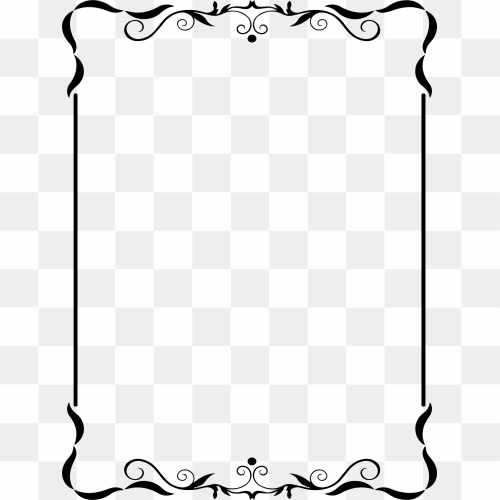 Elegant Frame PNG Free Download