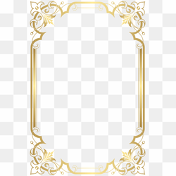 Abstract Gold Heart PNG Transparent Image
