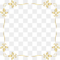 Glitter Gold Heart Transparent Background