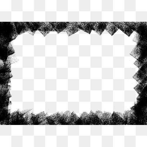 Grunge Frame PNG Transparent