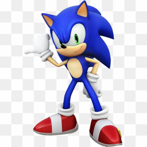 Sonic blue hedgehog 