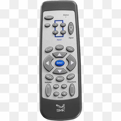 White and grey remote control 