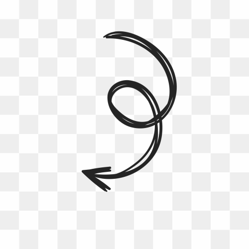 Black Arrow circle