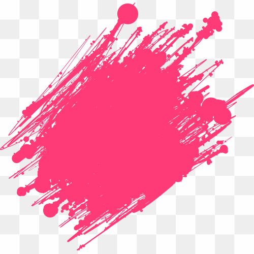 Pink stroke pattern