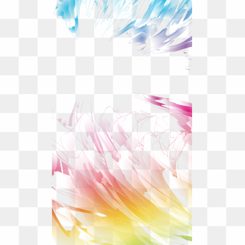 Colorfull sheets frame
