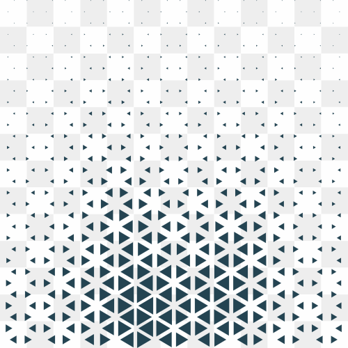 Patter triangle gradation