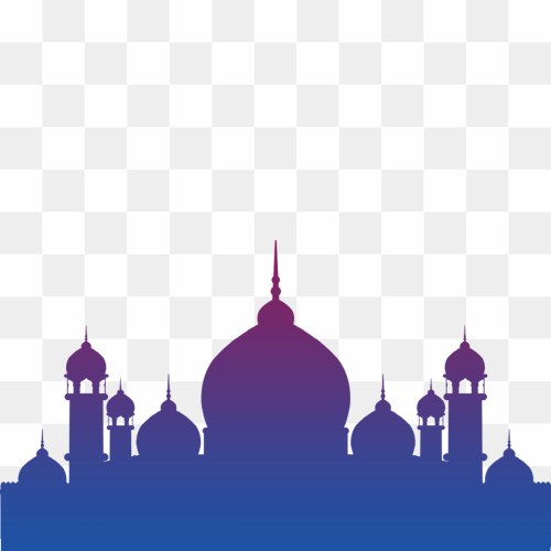 Purple Mosque Background