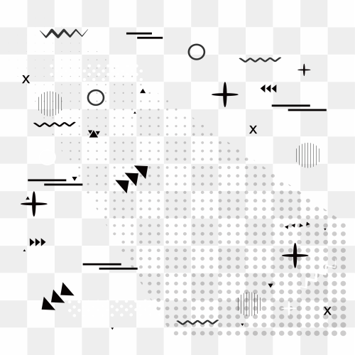 Abstract pattern note