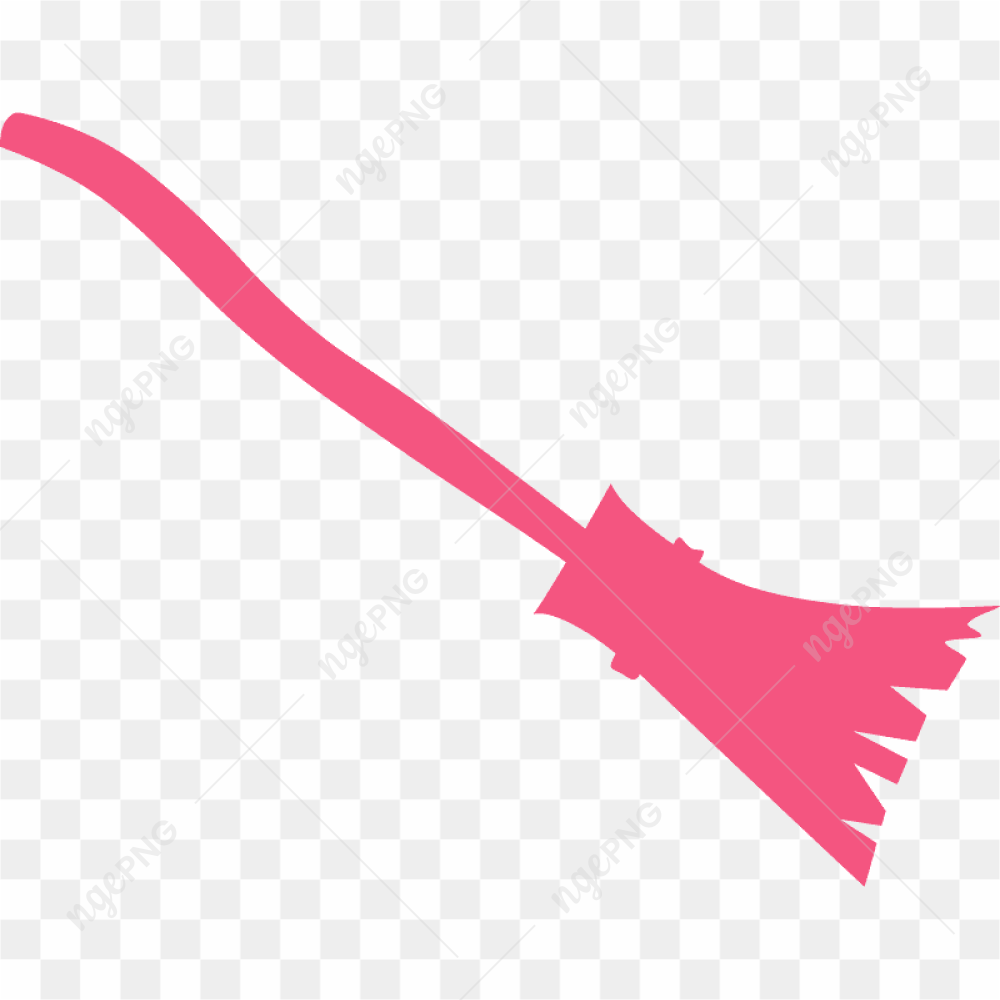 Broom Vector PNG Transparent Image