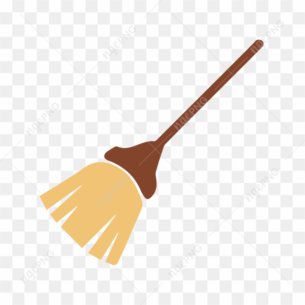 Broom Vector Transparent Background