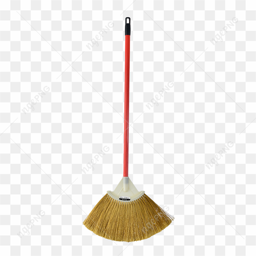 Stick Broom Vector PNG Image