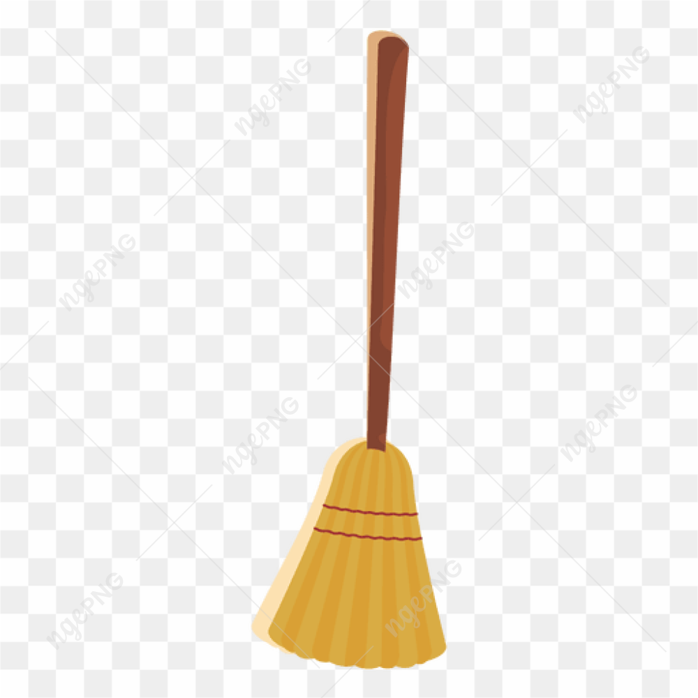 Stick Broom Vector PNG Photos