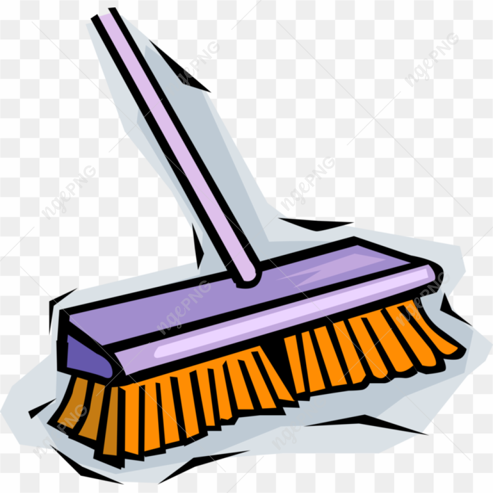 Vintage Broom Vector PNG Photos