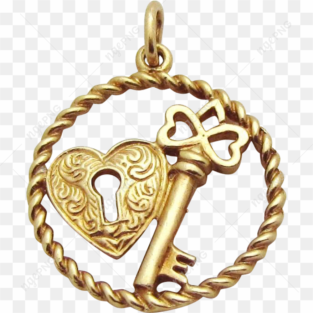 Heart Key PNG Photos