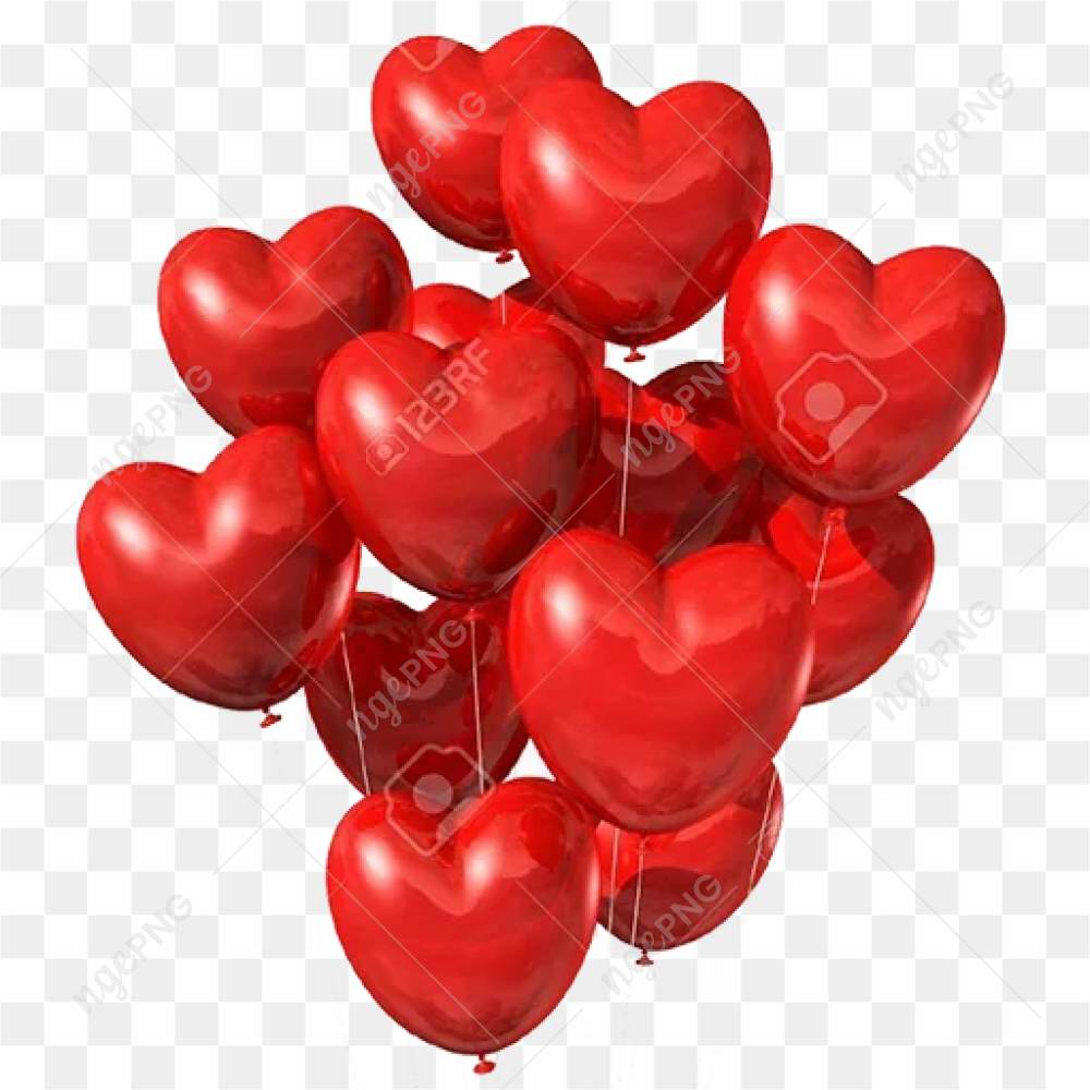 Heart Balloon PNG Clipart
