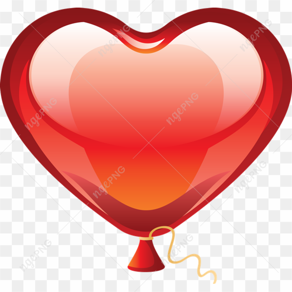 Heart Balloon PNG Picture