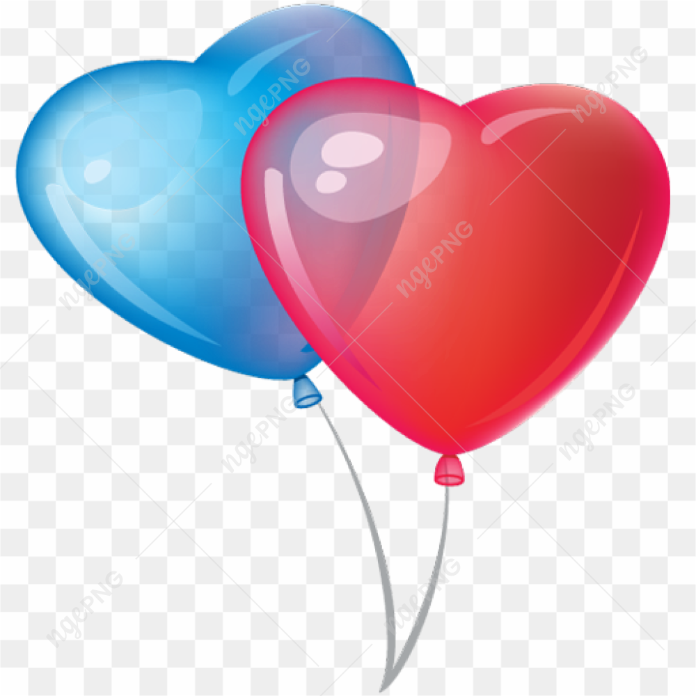 Heart Balloon PNG Transparent