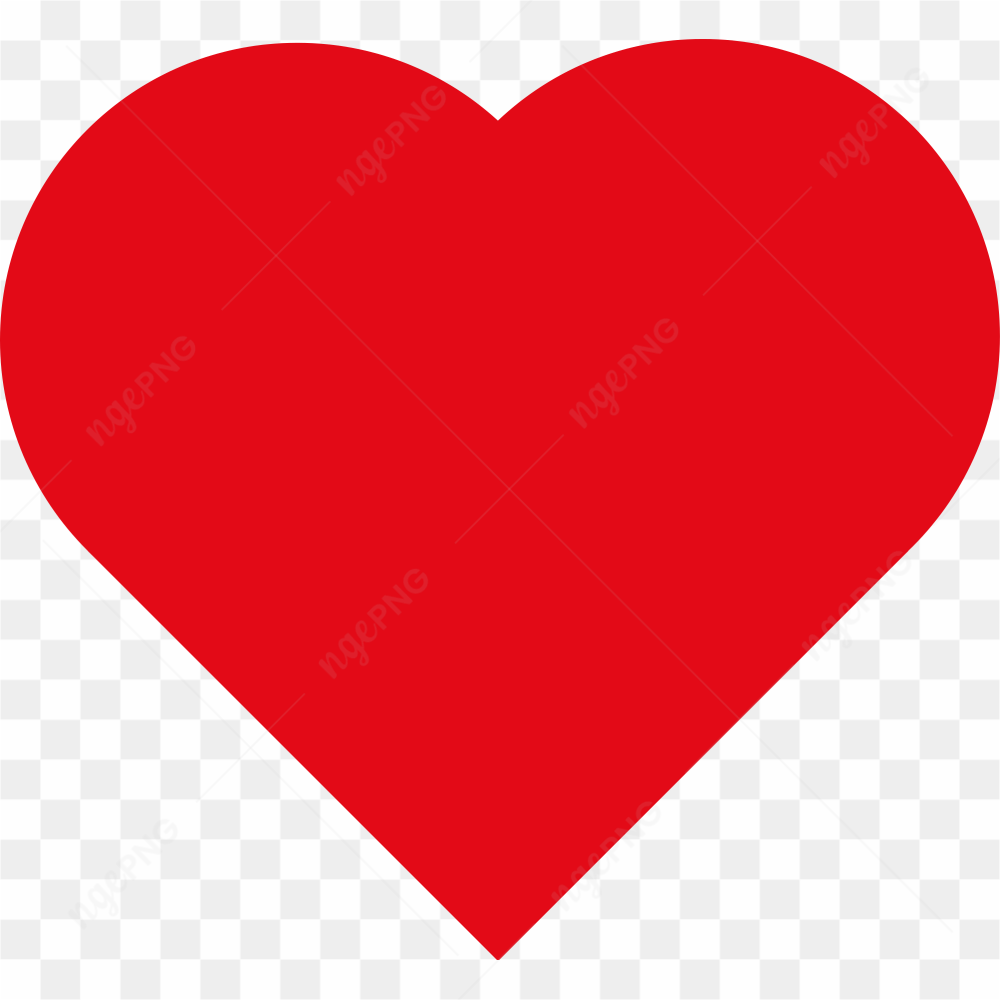 Heart Love PNG Transparent Image