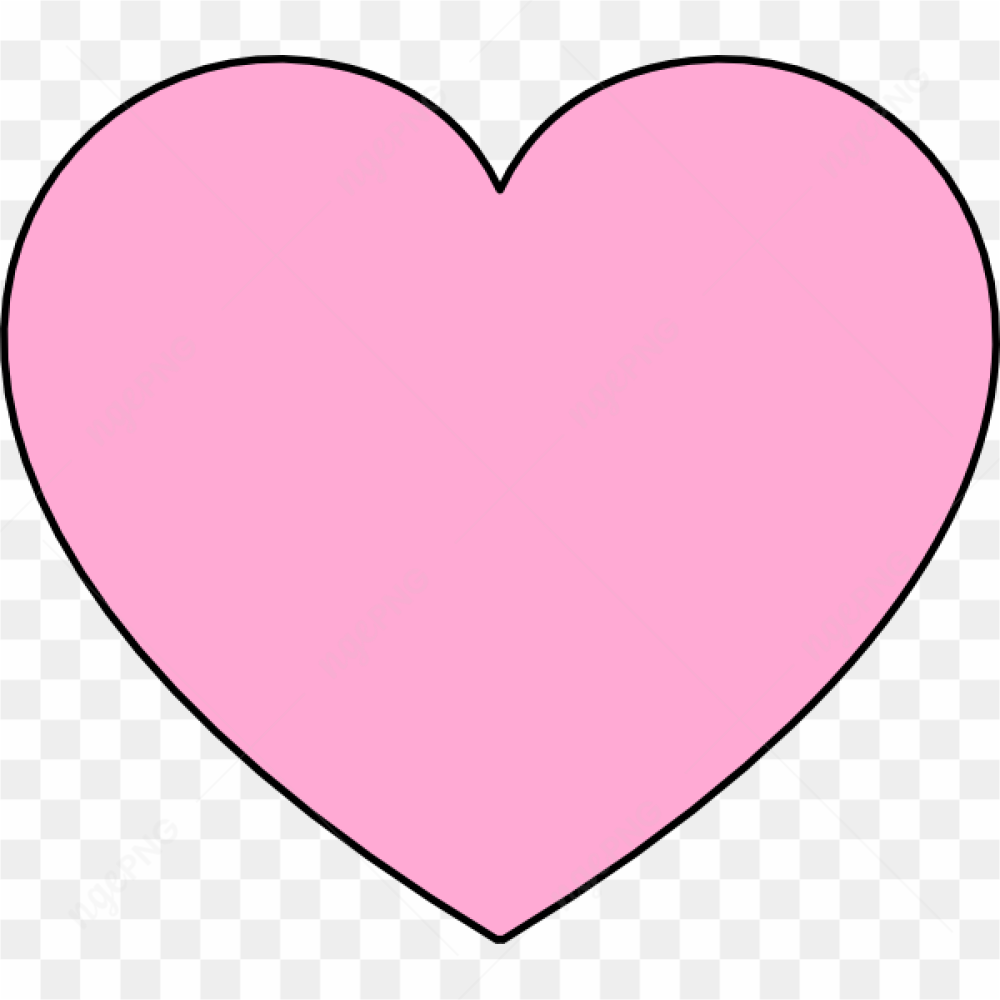 Hot Pink Heart PNG Photos