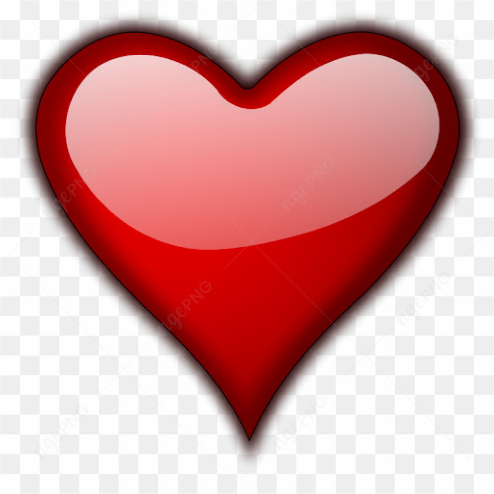 Love Artwork Heart PNG Background Image
