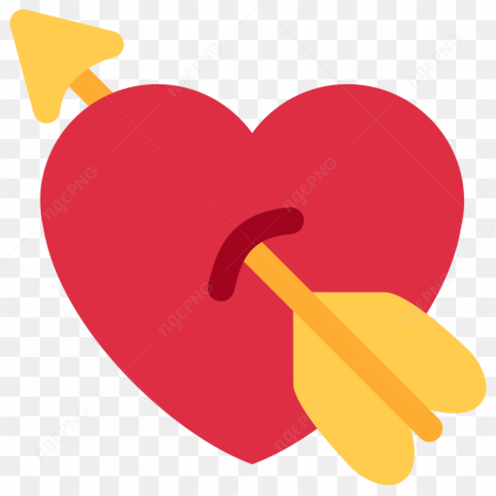 Love Heart Arrow PNG File