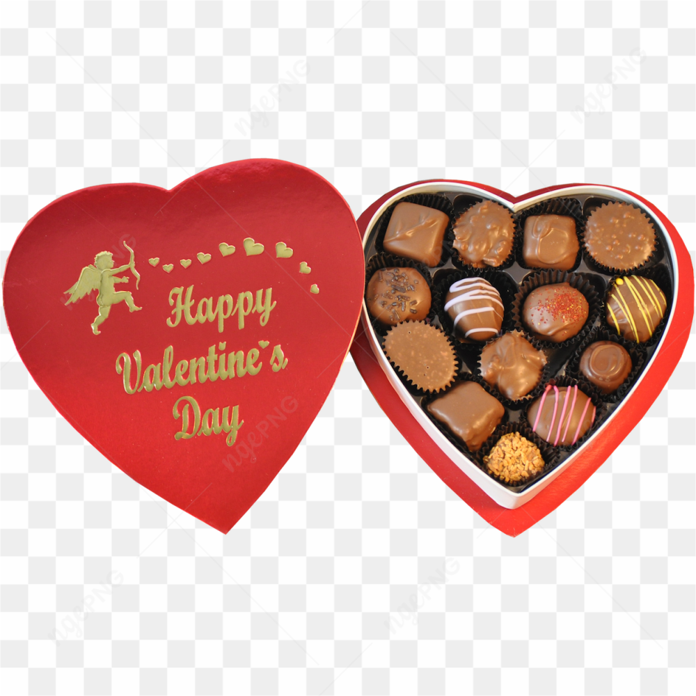 Surprise Heart Box PNG Image