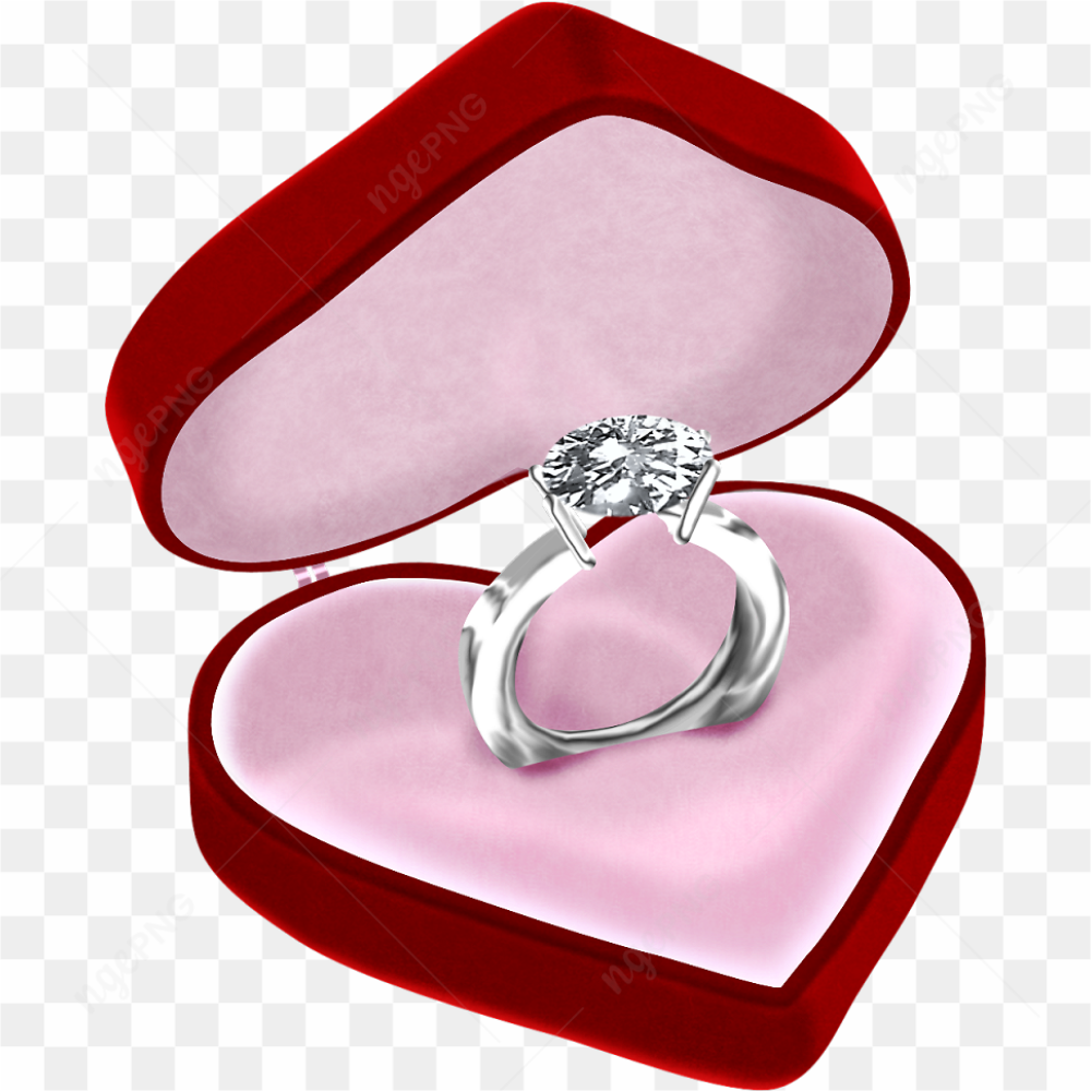 Surprise Heart Box PNG Photos