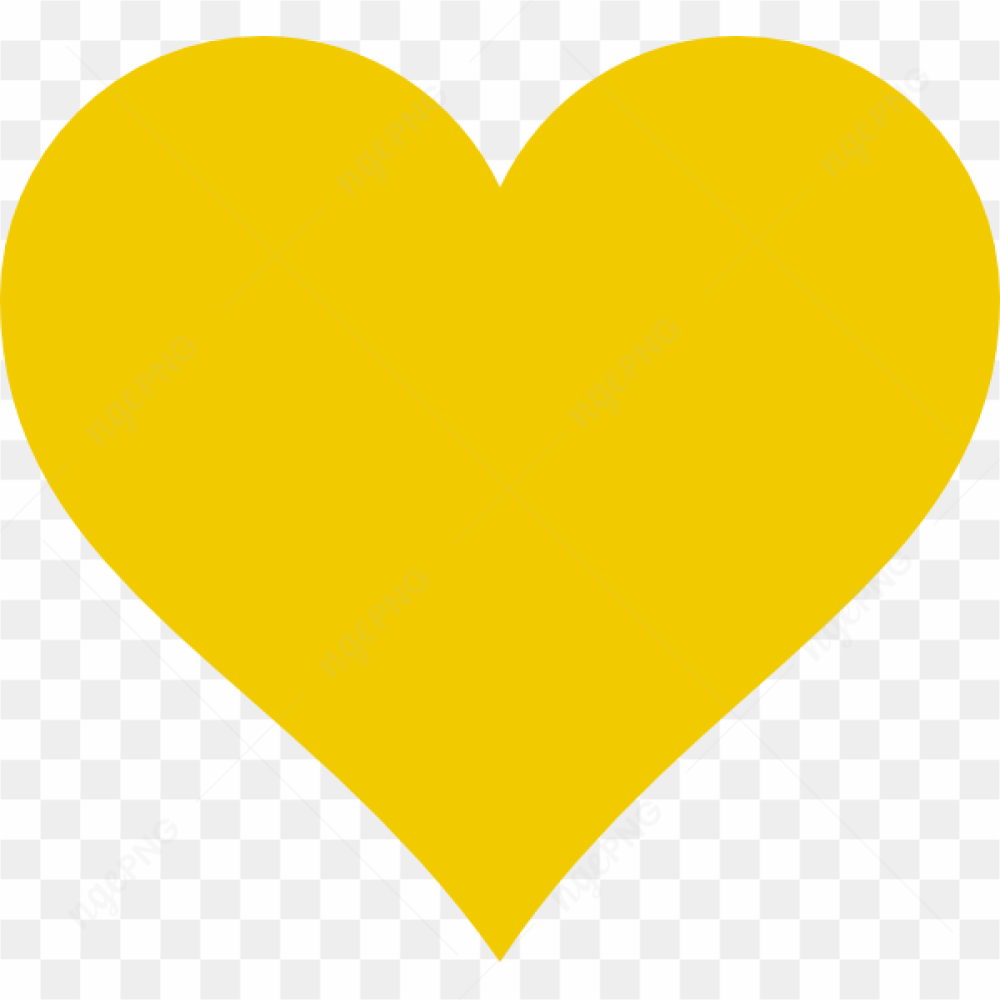 Vector Gold Heart PNG Photos