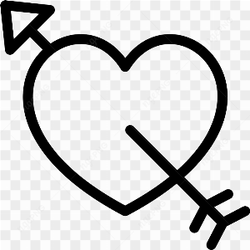 Vector Heart Arrow Transparent PNG